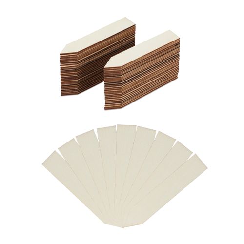 Lot De 120 Tableaux à Plantes En Bois