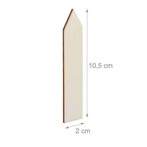 Lot De 120 Tableaux à Plantes En Bois