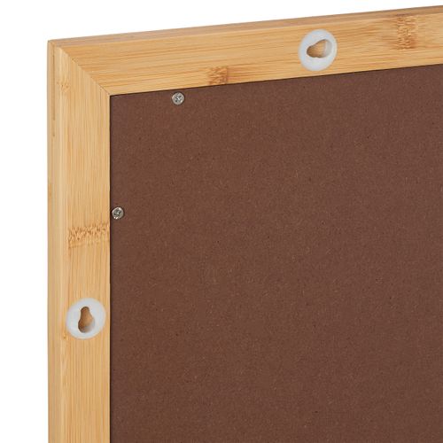 Miroir Mural Avec Cadre En Bambou