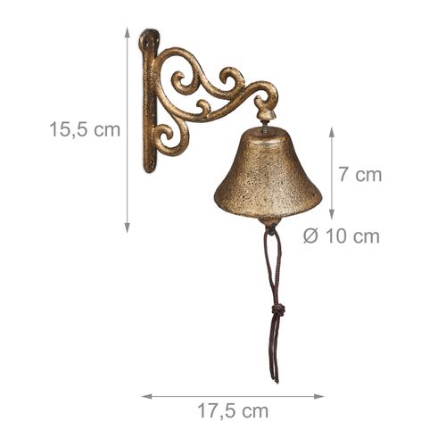 Cloche De Porte En Fonte