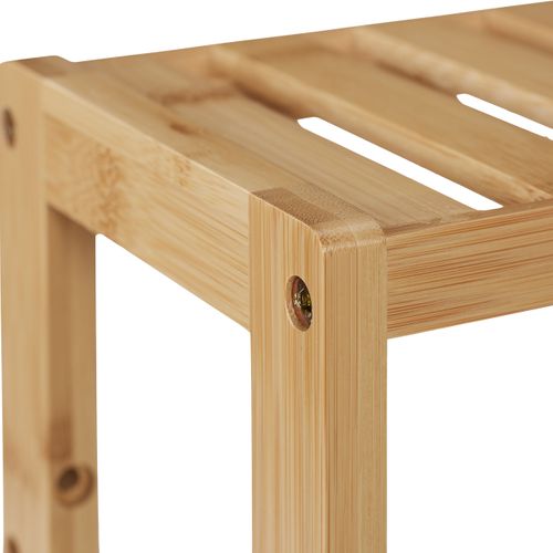 Étagère De Salle De Bain Bambou 3 Rayons