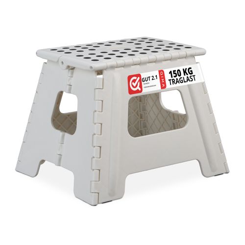 4x Tabourets Pliables L Blanc