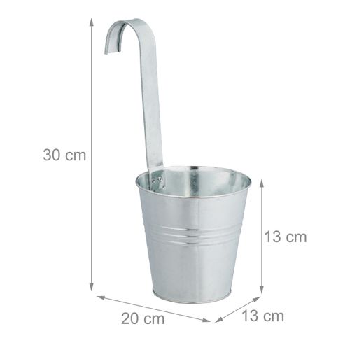 Pot De Fleur Suspendu En Lot De 12