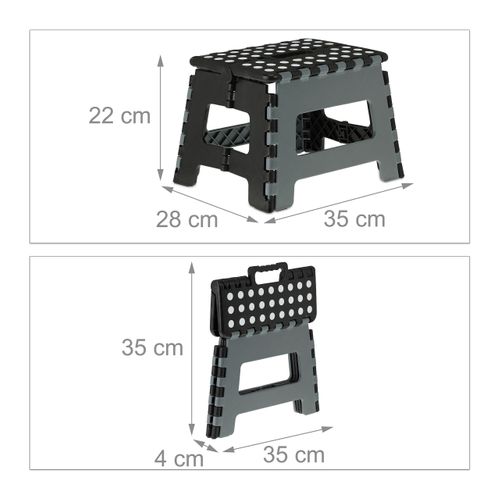 Tabouret Pliant, 4 Pièces