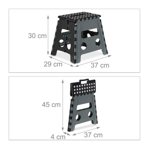 Tabouret Pliant, 10 Pièces