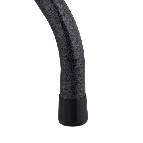 Table De Jardin Noire Aspect Rotin