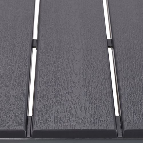 Table De Jardin Grise Aspect Bois