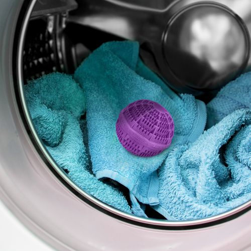 4 Boules De Lavage Violettes