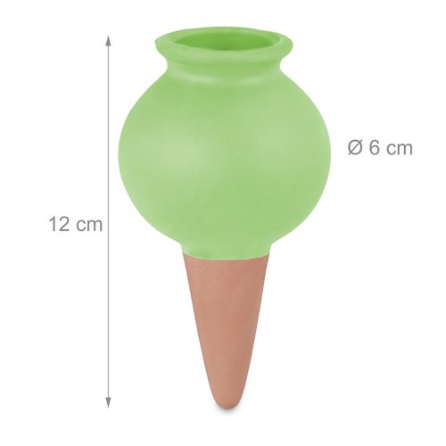 Arrosage Vert En Terre Cuite En Lot De 4