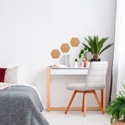 Lot De 14 Tableaux Hexagonaux Muraux