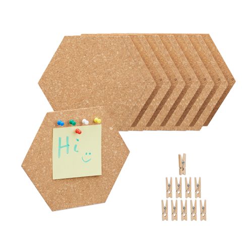 Lot De 14 Tableaux Hexagonaux Muraux