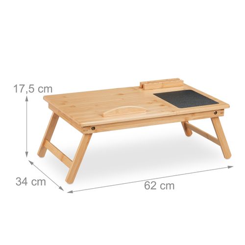 Table D’ordinateur En Bambou