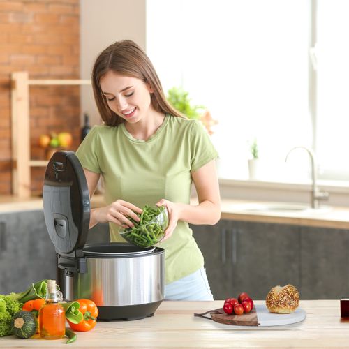 Planche à Découper Ronde Bois et Marbre