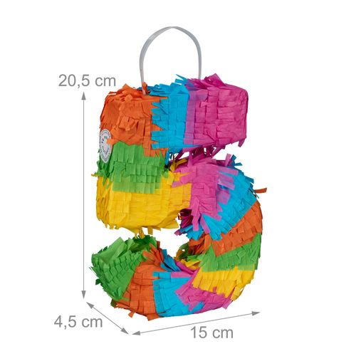 Mini Pinata Chiffre 5