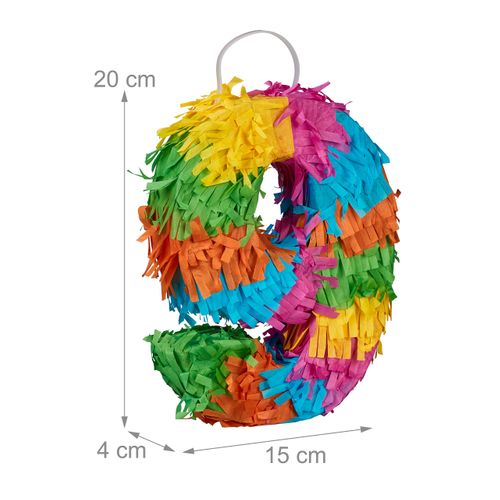 Mini Pinata Chiffre 9