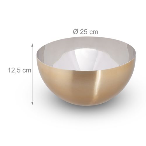 3 X Saladiers Modernes Ø 25 Cm