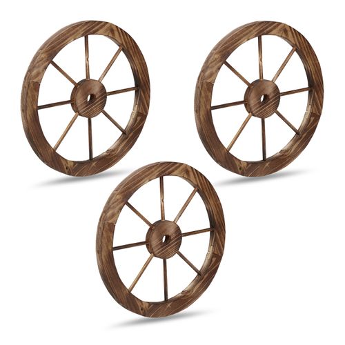 Roue Décorative En Lot De 3