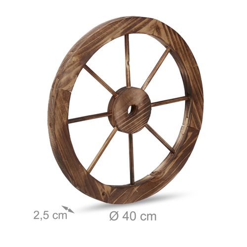 Roue Décorative En Lot De 3