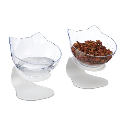 Lot De 2 Supports Surélevés Gamelles