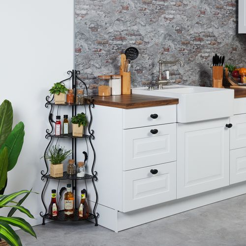 Étagère Verticale à 4 Rayons