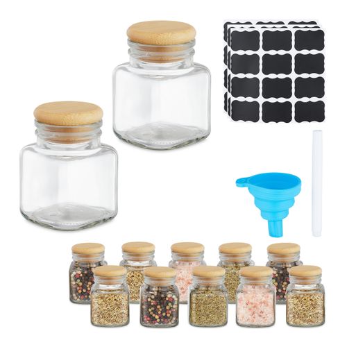 Lot De 12 Salières Et Poivrières