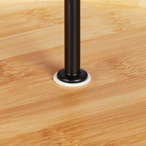 Plateau De Service Bambou 3 Niveaux