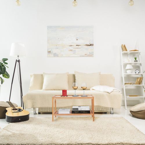 Table D’appoint En Verre Et En Bois