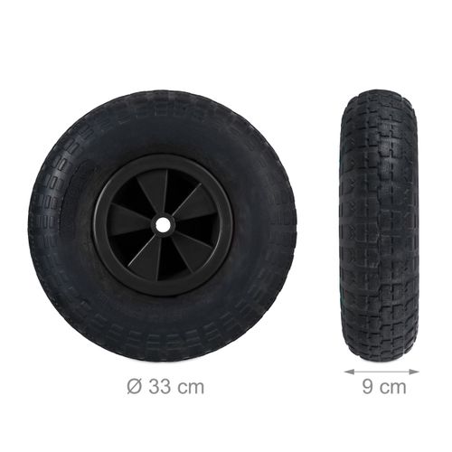 Roue De Brouette 3.50-6 Avec Profil