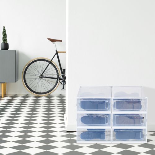 6x Boîtes à Chaussures Pour Bottes