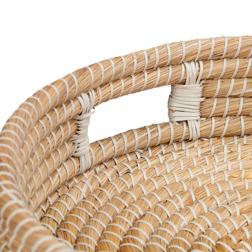 Lot De 3 Plateaux Ronds