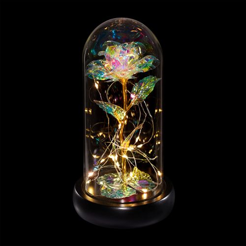 Rose Éternelle En Verre