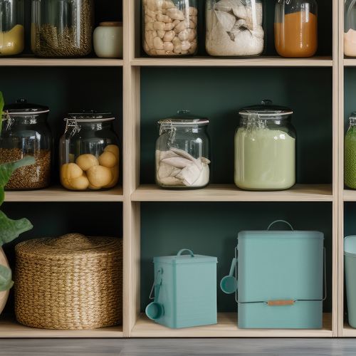 Lot 2 Boîtes De Conservation Turquoises