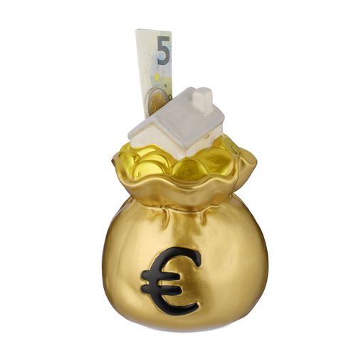 Tirelire En Forme De Sac D'argent