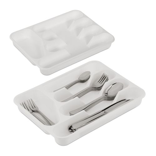 Range-couverts Blanc En Lot De 10
