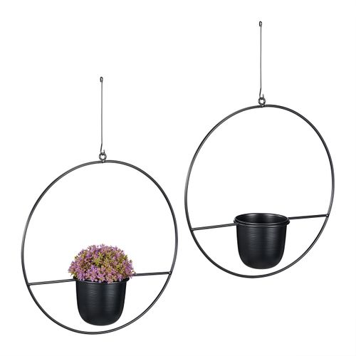 Lot De 2 Suspensions Plantes