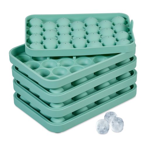 Lot De 4 Bacs à Glaçons