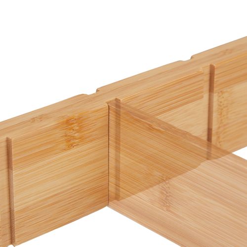 13x Séparateurs En Bambou Pour Le Tiroir