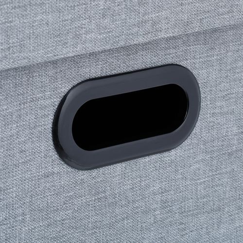 Tabouret De Rangement Gris