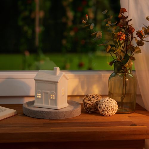 Photophore En Forme De Maison