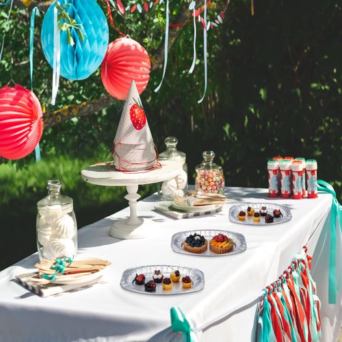 Lot De 40 Plateaux De Service Jetables