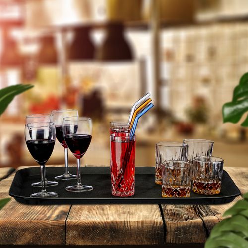 Lot De 2 Plateaux De Service 56 X 41 Cm