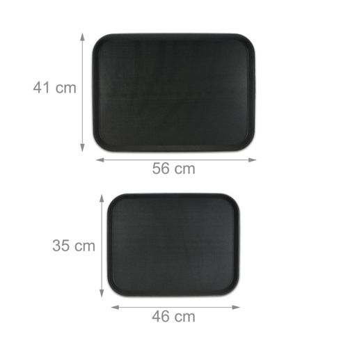 Lot De 2 Plateaux De Service