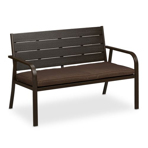 Banc De Jardin Avec Coussin