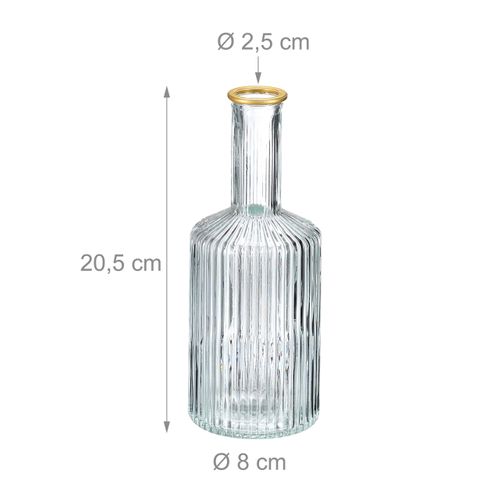 Vase Décoratif En Verre Lot De 3