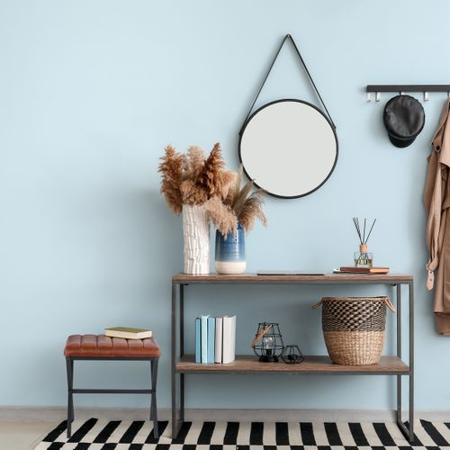 Tabouret Bas En Similicuir