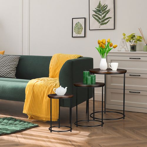 Table D'appoint En Lot De 3