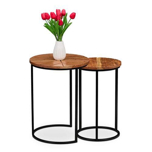 Table D'appoint En Lot De 2