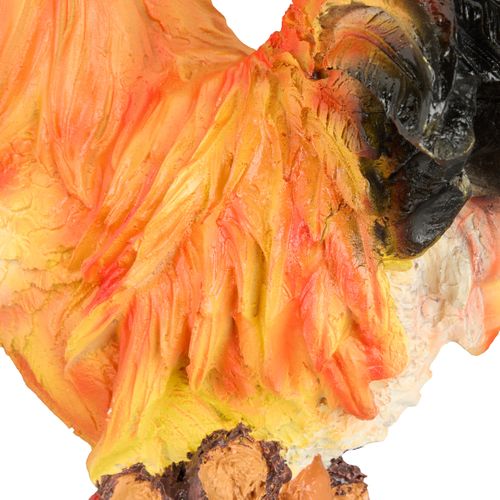 Superbe Coq En Polyrésine