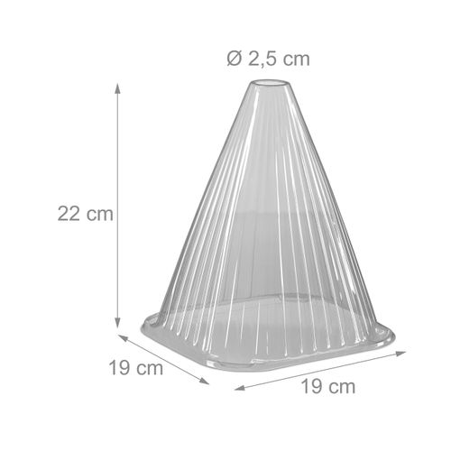Cloches à Salade Grises Lot De 10