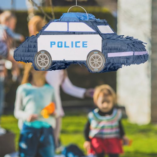 Piñata En Forme De Voiture De Police